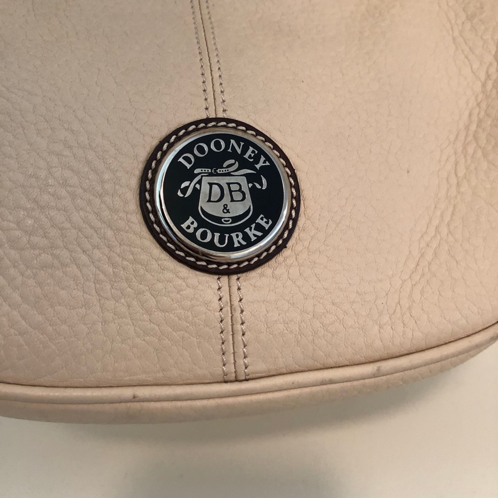 *HP* Dooney & Bourke Pebble Grain Leather Hobo Handbag - Picture 3 of 10